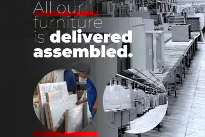 Gieffe Cucine: all our forniture are delivered assembled