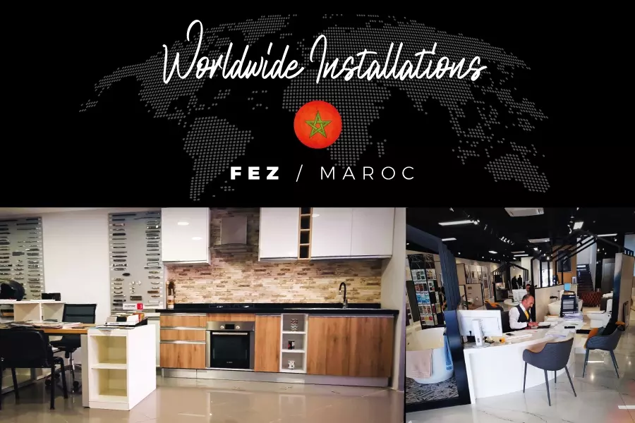 Apertura di un nuovo showroom Gieffe a Fez, Marocco