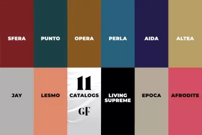 GIEFFE, the color and shapes of the numbers