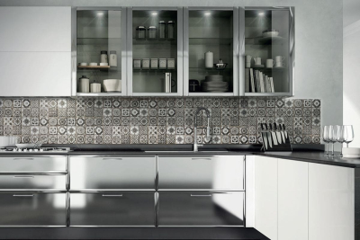 cucina acciaio