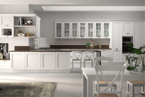 cucina bianca moderna